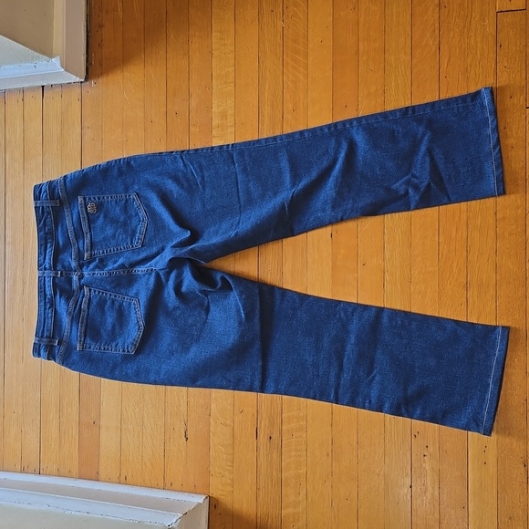 NWOT, Brooks Brothers, Straight Leg Dark Wash Jeans, Women's 10 - Picture 2 of 15